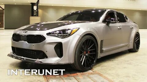 Driving 2019 Kia Stinger GT DUB custom modified - YouTube