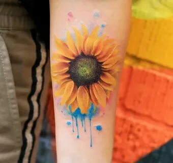 Realism Sunflower Arm Piece Best tattoo ideas & designs Sunf