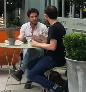 Kit Harington looks happy and healthy during lunch outing Ki