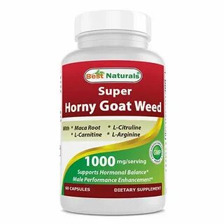 Best Naturals Super Horny Goat Weed with Maca - Hercules Sup