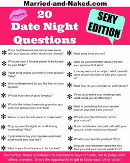 Pin by Desiree Dubois on Q nd Ans Date night questions, Ques