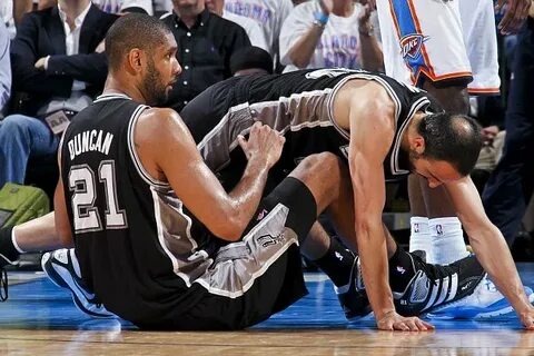 Watch: Tim Duncan Flop Attempt Is Horrible But Hilarious - T