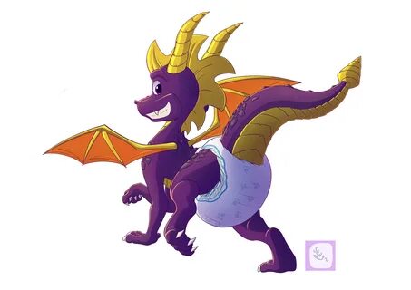 Spyro's butt by ShayShay -- Fur Affinity dot net