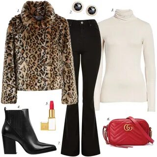 Faux Fur Leopard Jacket for Fall Outfit inspiration fall, Wi