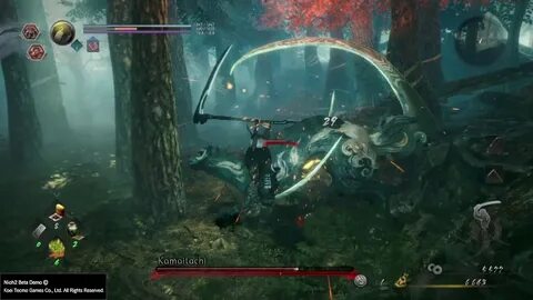 Nioh 2 Beta: Kamaitachi - Switchglaive (No Damage) - YouTube