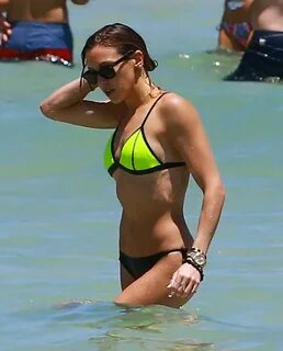 KATIE CASSIDY in Bikini at a Beach in Miami - HawtCelebs
