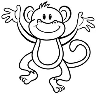 Desenhos de Macacos para colorir - 100 imagens para impressã