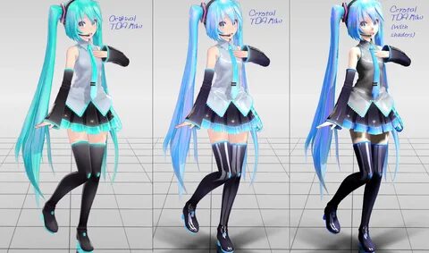 MMD Pose Data 5 + Crystal TDA Miku by ValeriaOnePiece on Dev