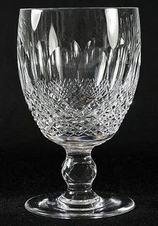 Waterford Colleen Pattern Crystal Goblets Crystal goblets, C