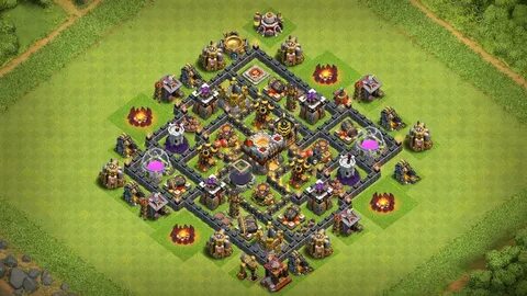 Undefeated Town Hall 7 (TH7) Trophy + Farming Base !! Best T