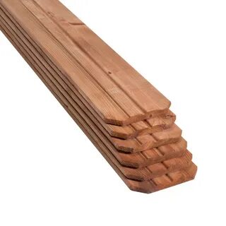 4 in. x 4 in. Moulded Cedar-Tone Fence Post - Yard & Home