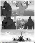"The Island - pg 6" by MisterStallion from Patreon Kemono