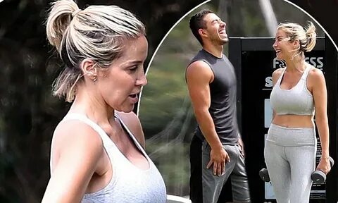 Samantha X works out with hunky personal trainer in Sydney D