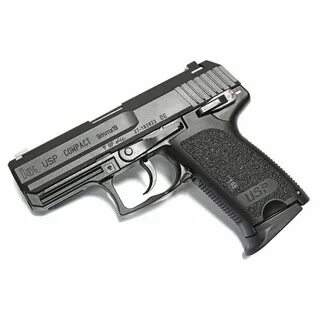 ПИСТОЛЕТ ПНЕВМ. TOKYO MARUI HK USP COMPACT GBB, пластик, чер