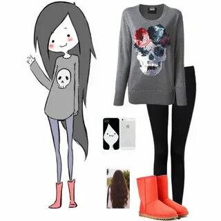 Marceline the Vampire Queen Inspired Outfit, created by mari