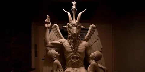 The Satanic Temple Baphomet Statue Unveiling in Detroit - CV