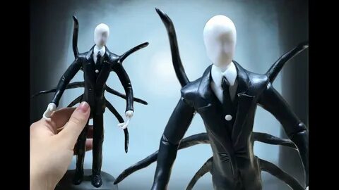 Making SLENDER MAN in POLYMER CLAY! #polymerclay# - YouTube