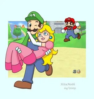 Luigi x Peach Luigi, Mario, Mario characters