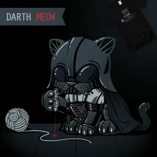 "Darth Meow" design by Nblottie (companion to the "Boba Fetc