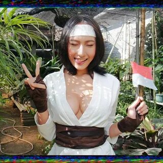 Awek opis Lola zieta cosplay wiro sableng dan klimaks