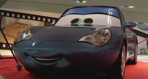 Watch Cars' Sally Carrera 911 Being Displayed at the Porsche