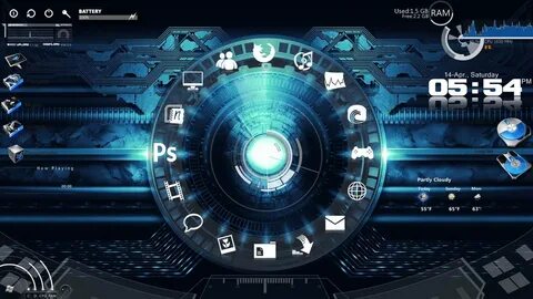 Jarvis Rainmeter Skin 10 Images - How To Install Jarvis In C