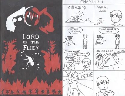 Lord of the Flies (p.1-2) by Rachel (gingerfishsticks, Canad