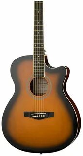 Epiphone ft350sce min-etune acoustic electric guitar ebony