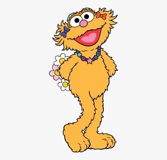 Zoe Sesame Street Characters is a free transparent backgroun