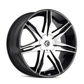 KRAZE EPIC-KR143 22X9.5 5X115/5X120 18ET 74.1CB BLACK/MACHIN