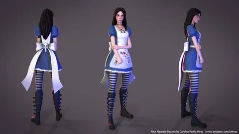 Lyth on Twitter: "My Alice Madness Returns fan art in the st