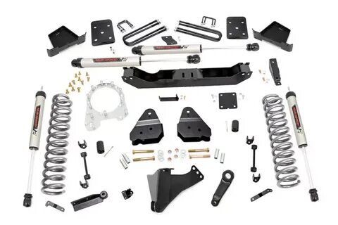 17-19 F250 & F350 4WD Rough Country 6" Lift Kit w/ V2 Monotu