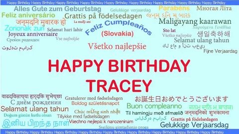 Tracey Languages Idiomas - Happy Birthday - YouTube