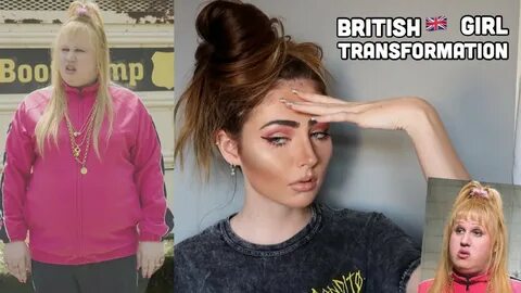 TRANSFORMING MYSELF INTO A BRITISH GIRL / CHAV 🤡 🤡 - YouTube