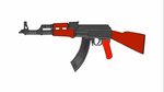 how to draw a gun ak47 step by step drawing tutorial video f