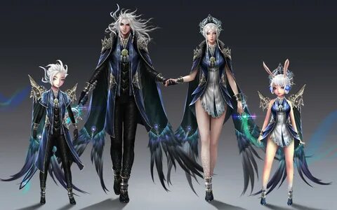 The Green - Blade and Soul outfit design