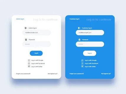 Login Form by Kate Motrych on Dribbble