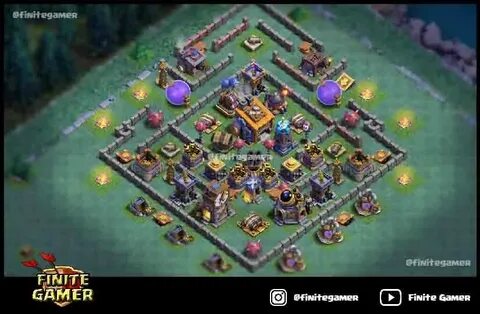 20 Best Builder Hall 8 Base With Links (2022) COC BH8 Base -