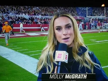 ESPN’s Molly McGrath reveals Tennessee Vol who told her Alab