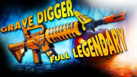 Fortnite Full Legendary Perks Grave Digger - YouTube