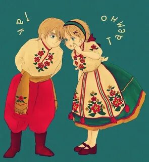 Hetalia Male!Ukraine and Ukraine by Kaja Ukraine hetalia, He