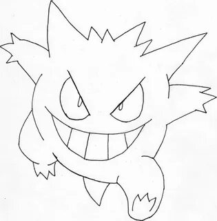 The best free Gengar drawing images. Download from 54 free d