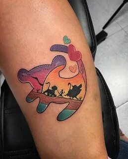 Cute The Lion King Tattoo for Small Disney Tattoo Ideas Disn