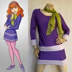 Buy purple dress for daphne costume OFF-70