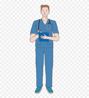 Male Nurse - Nurse - Free Transparent PNG Clipart Images Dow