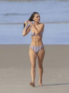 Gabriella Brooks in Bikini on the beach in Byron Bay
