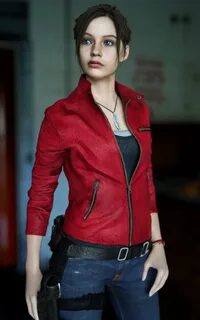 Claire Redfield RE2 Photorealistic Render by guhzcoituz on D