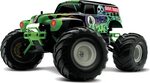 1200 X 761 9 - Grave Digger Truck Cartoon Clipart - Large Si