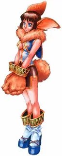 Janice Chrono cross, Character art, Chrono