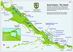 Map of Great Exuma Exuma, Great exuma, Exuma island